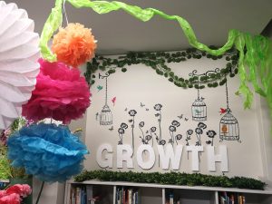 PREP LIBRARY TRANSFORMED FOR READATHON! 6 Readathon9